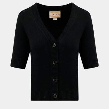 Gucci Black Cardigan Knitwear 5
