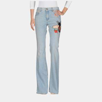 Pre Owned Gucci Cotton Jeans 31