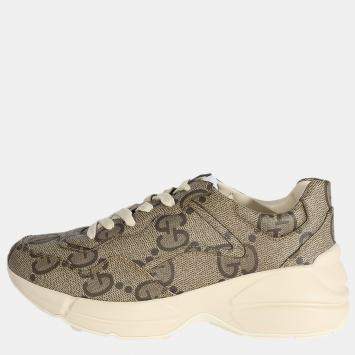 Pre Owned Gucci Women's GG Rhyton sneaker' EUR 38.5
