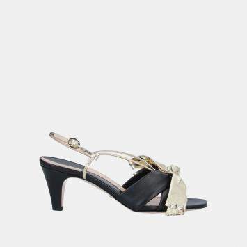 Pre Owned Gucci Leather Ankle Strap Sandals Size 39