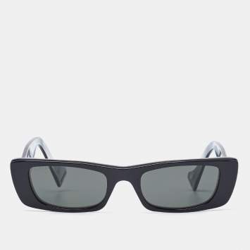 Pre Owned Gucci Black GG0516S Interlocking G Rectangle Sunglasses