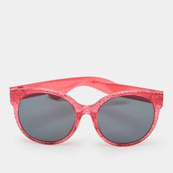 Gucci Pink/Black GG0035SA Interlocking G Oversized Sunglasses
