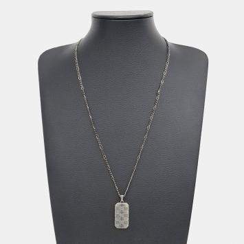 Pre Owned Gucci Silver Necklace