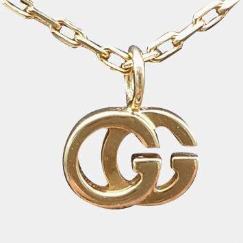 Pre Owned Gucci GG Running 18K Yellow Gold Necklace