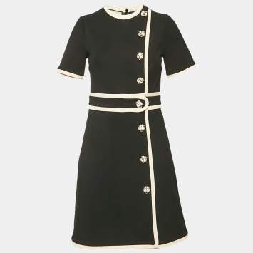 セール【GUCCI】クラシック ブラック ミディドレス Gucci Black Dresses | Editorialist