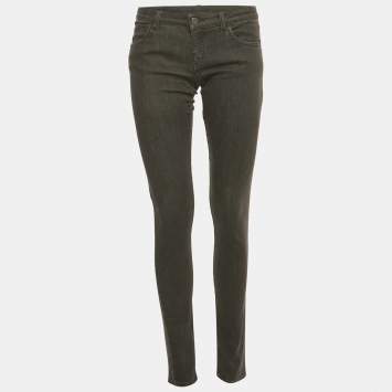 مملوكة مسبقًا بنطلون جينز غوتشي فيوسوكس دِينِم أسود صغير