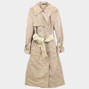مملوكة مسبقًا Gucci Coat Beige UP51 IT 42