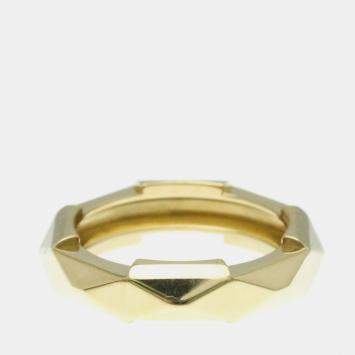 Gucci Studded 18K Yellow Gold Band Ring
