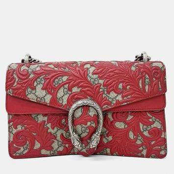 Pre Owned Gucci Arabesque Dionysus Chain Shoulder Bag