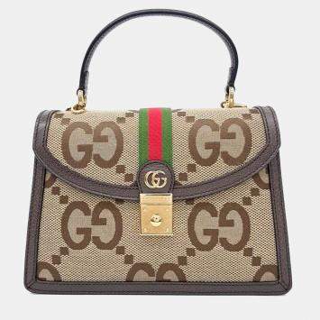 Pre Owned Gucci Ophidia Top Handle Bag