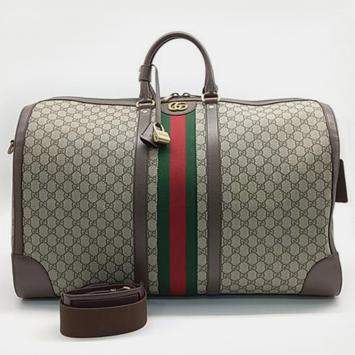 Pre Owned Gucci Savoy Maxi Duffel Bag