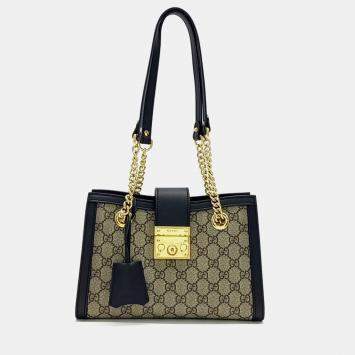Pre Owned Gucci Supreme Shoulder Bag