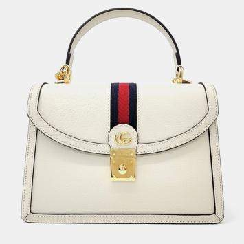 Pre Owned Gucci Ophidia Top Handle Bag
