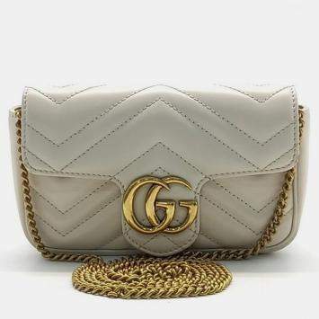 Pre Owned Gucci Matrace Super Mini Crossbody Bag