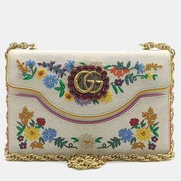 Pre Owned Gucci chain shoulder bag