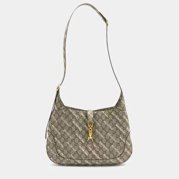 Pre Owned Gucci X Balenciaga Hacker Project Jackie 1961 Medium Hobo Bag