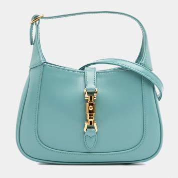 Gucci Blue Mini Calfskin Jackie 1961 Crossbody
