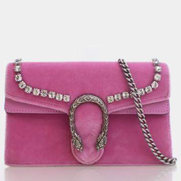 Gucci Super Mini Velvet Dionysus