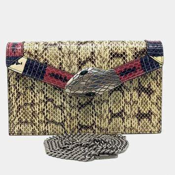 Gucci Multicolor Leather Lilith Flap Shoulder Bag