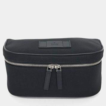 Gucci Black Fabric Web Techno Hip Sack