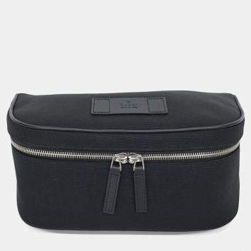 Gucci Black Fabric Web Techno Hip Sack