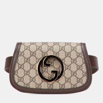 Pre Owned Gucci GG Supreme Blondie Belt Bag
