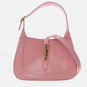 Pre Owned Gucci Pink Small Calfskin Jackie 1961 Crossbody