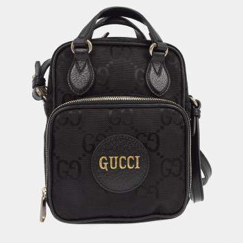 Pre Owned Gucci Black Off The Grid 2way Handbag