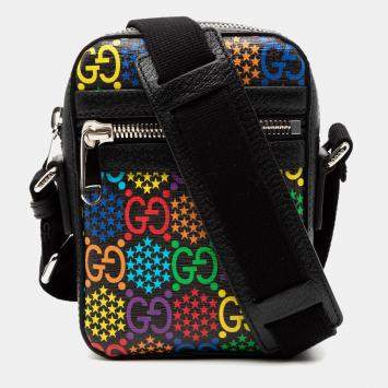 مملوكة مسبقًا Gucci Black GG Supreme Psychedelic Crossbody