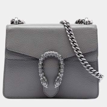 Pre Owned Gucci Small Leather Dionysus Crossbody