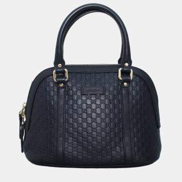 Pre Owned Gucci Microguccissima Mini Dome Bag