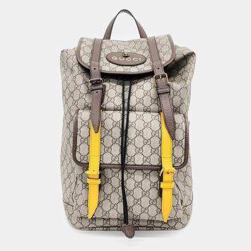 Pre Owned Gucci Neo Vintage Soft Supreme Backpack (473869)