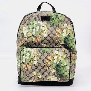 Pre Owned Gucci Multicolor GG Supreme Canvas Bloom Backpack