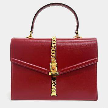 Pre Owned Gucci Sylvie 1969 Top Handle Bag (602781)