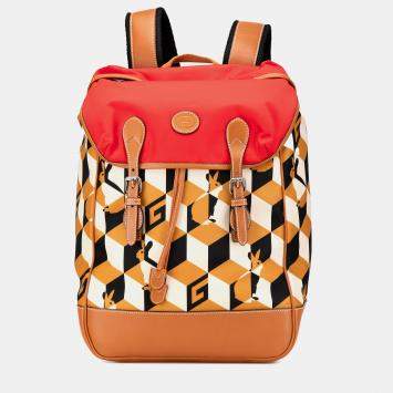 Gucci Dans LeVert GG Nylon Rabbit Backpack