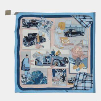 Pre Owned Hermes L'Elegance et le Confort en Automobile Silk Scarf
