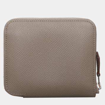 Pre Owned محفظة هيرمس سيلك إن مضغوطة