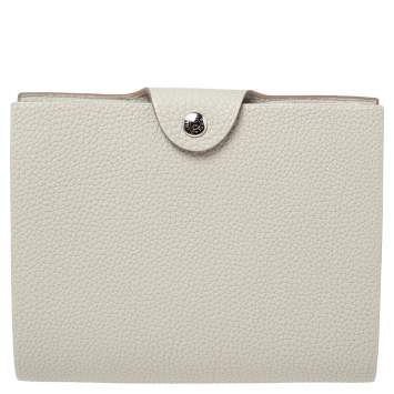 Pre Owned Hermes Gris Perle Veau Togo Ulysse PM Agenda Cover