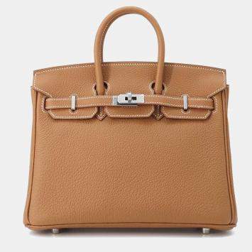 Hermès Gold Togo Leather Birkin 25