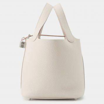 مملوكة مسبقًا حقيبة هيرمس بيكوتين لوك بيطون ظهري تورليون كلمنس بحجم صغير