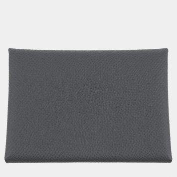 مملوكة مسبقًا Hermes Calvi Duo Ardoise Epsom