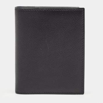 Pre Owned Hermès  Noir Evercolor Leather Simple Agenda Cover PM