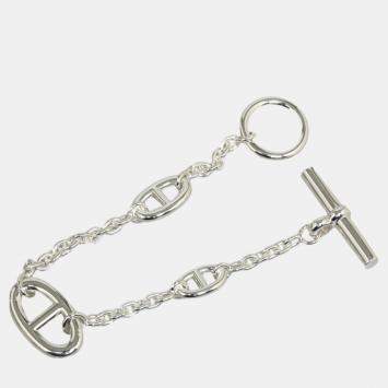 Hermes Silver Chain D'Ancre Bracelet