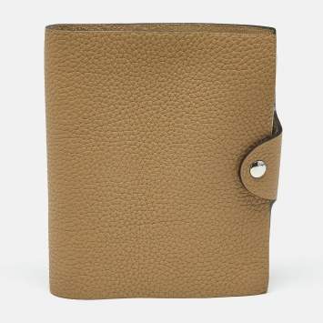 Hermes Poussiere Togo Leather Ulysse PM Notebook Cover 