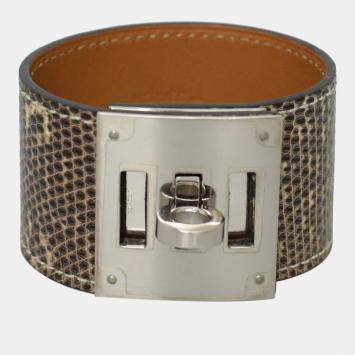 Pre Owned Hermes Lizard Kelly Dog Bracelet