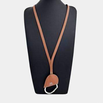 Pre Owned Hermes Leather Necklace