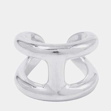 Pre Owned Hermes Osmoz Ring Size Gm/53 Sv925