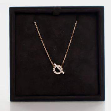 Pre Owned Hermes Finesse Pendant Necklace