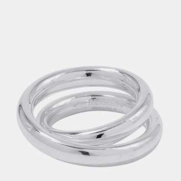 Pre Owned Hermes Caba Cityslide Clutchertige Ring Size 54/#14H104261B Sv925