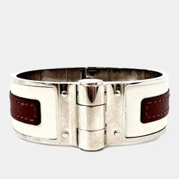 Pre Owned Hermes Metal Hinged Bracelet
